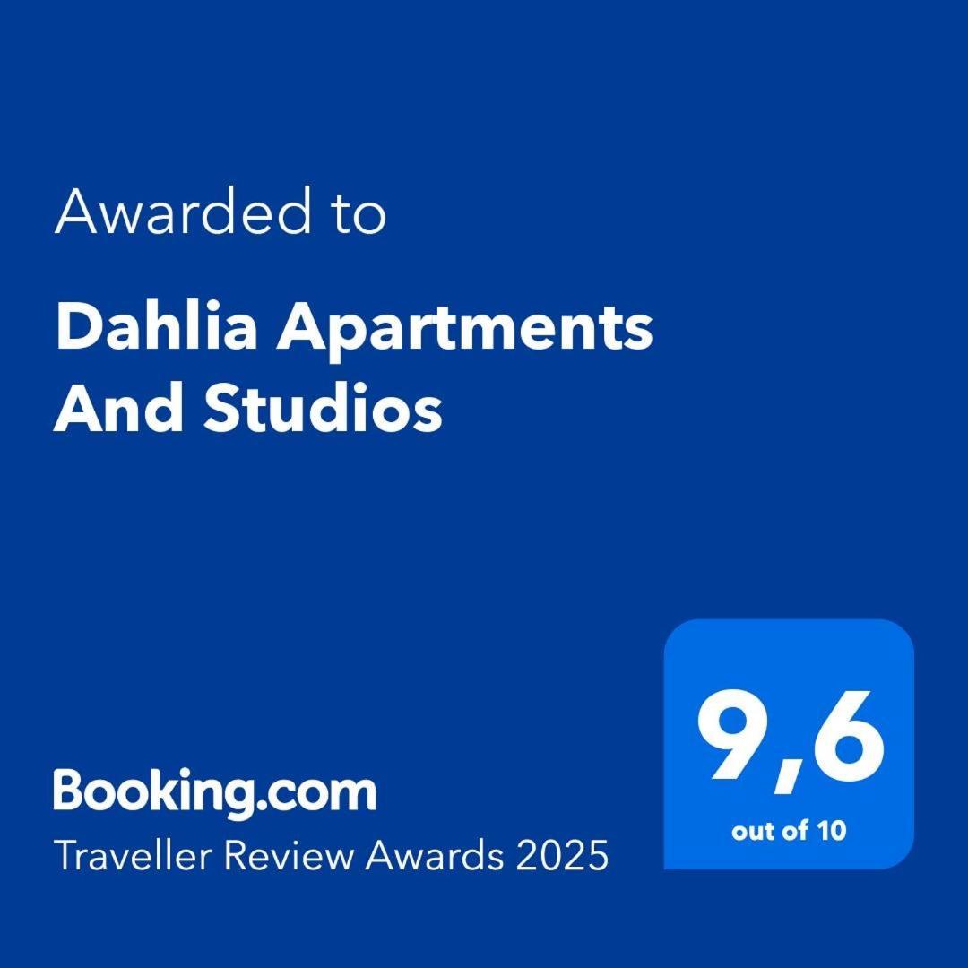 Dahlia Apartments And Studios Alikí Exterior foto